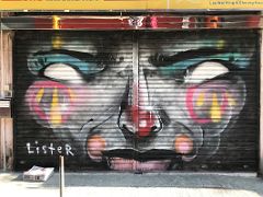 24 Anthony Lister - face street art Hong Kong